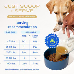 Bone Broth for Dogs and Cats – Chicken Bone Broth Powder Dog Food Toppers for Pi