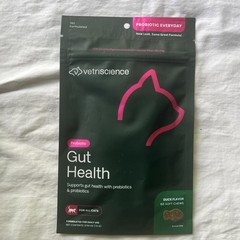 VetriScience Gut Health Probiotic & Prebiotic Digestive 60 Chews, 60 Count