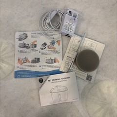 Veken 95oz/2.8L Stainless Steel Cat Water Fountain Bundle — 33 Filters Included!