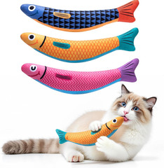 Catnip Silvervine Soft Chew Kicker Cat Toys 3 Pack for Cats & Kittens