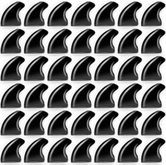 100Pcs Cat Nail Caps Black Cat Claw Covers Kitten Nail Caps Pet Tips with Adhesi