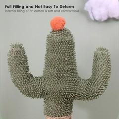 Cat Scratching Post Cactus 23.6” Cat Tree Tall Scratcher for Indoor
