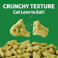 13.4 OZ Cat Treats for Indoor Cats Hairball Control Natural Salmon Healthy Cat G
