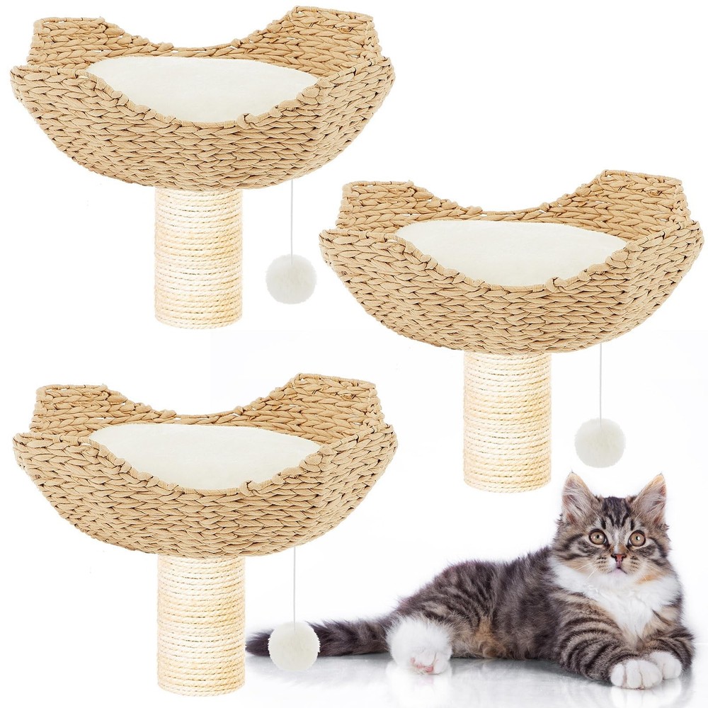Dansydaisy 3 Set 18″ Cat Tree Tower Replacement Parts Add ons Accessories Set…