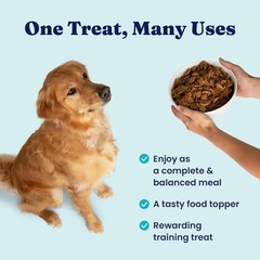 Solid Gold Air Dried Dog Food Toppers for Dry Food – Healthy Dog Treats w/Real B