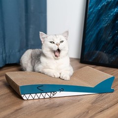 Durable Cat Scratcher Pad Corrugated Cardboard Heavy Duty Reversible for Indoor