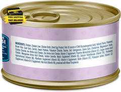 Baby Blue Natural Kitten Wet Cat Food, Healthy Growth Formula with DHA, Chicken