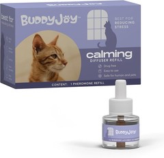 Cat Stress Relief Diffuser Refills with Pheromones – 1 Refill for 30 Days