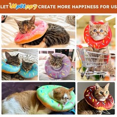 Cat Cone Collar Soft, Recovery for Wound Healing Large, Chocolate