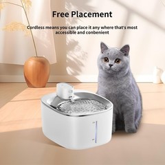 Kactoily 12 Pack Cat Water Fountain Filter & 12 Pump Sponges White