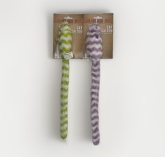 🐭Cat Toy🐭 Mouse Green/White Stripes OR Purple/White Stripes RARE NEW WITH TAGS