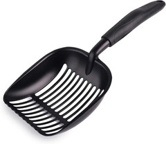 Ergonomic Cat Litter Scooper – Non-Stick, Aluminum Design, 1.75 x 13.25 Inches