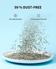Mixed Cat Litter Fast Clumping,Flushable,Ultra Absorbent, 100% Natural Ingred…