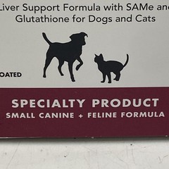 LOT x2 VetriSCIENCE Laboratories VETRI SAMe 90 Liver Support for Dogs and Cats