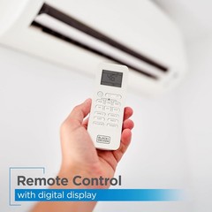 BLACK+DECKER 9,000 BTU Smart Mini Split Air Conditioner with Heat, Inverter Comp
