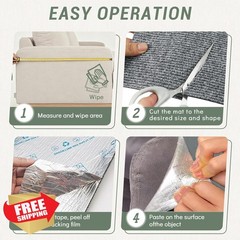 SEPAZON cat scratch protector light grey 39.3×15.8in
