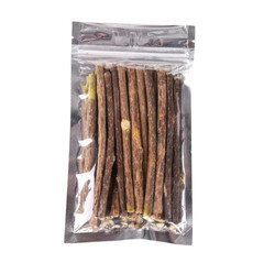 20pcs Natural Catnip Woodruff Chew Sticks Cat Teeth Cleaning Toy Set – NEW