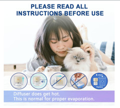 Cat Pheromones Calming Diffuser 2 in 1 Cat Calming Starter Kit Last 30 Days Calm