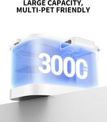 PETKIT EVERSWEET MAX Cordless Cat Water Fountain with Motion Sensor, 101 Oz/3L P