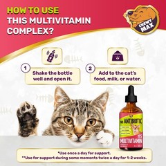 Cat Herbal Drops | No Chemical Antibiotics | Urinary & Respiratory Support 2 Oz
