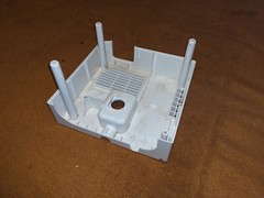 CatGenie 120 Parts: Rear housing of processor unit