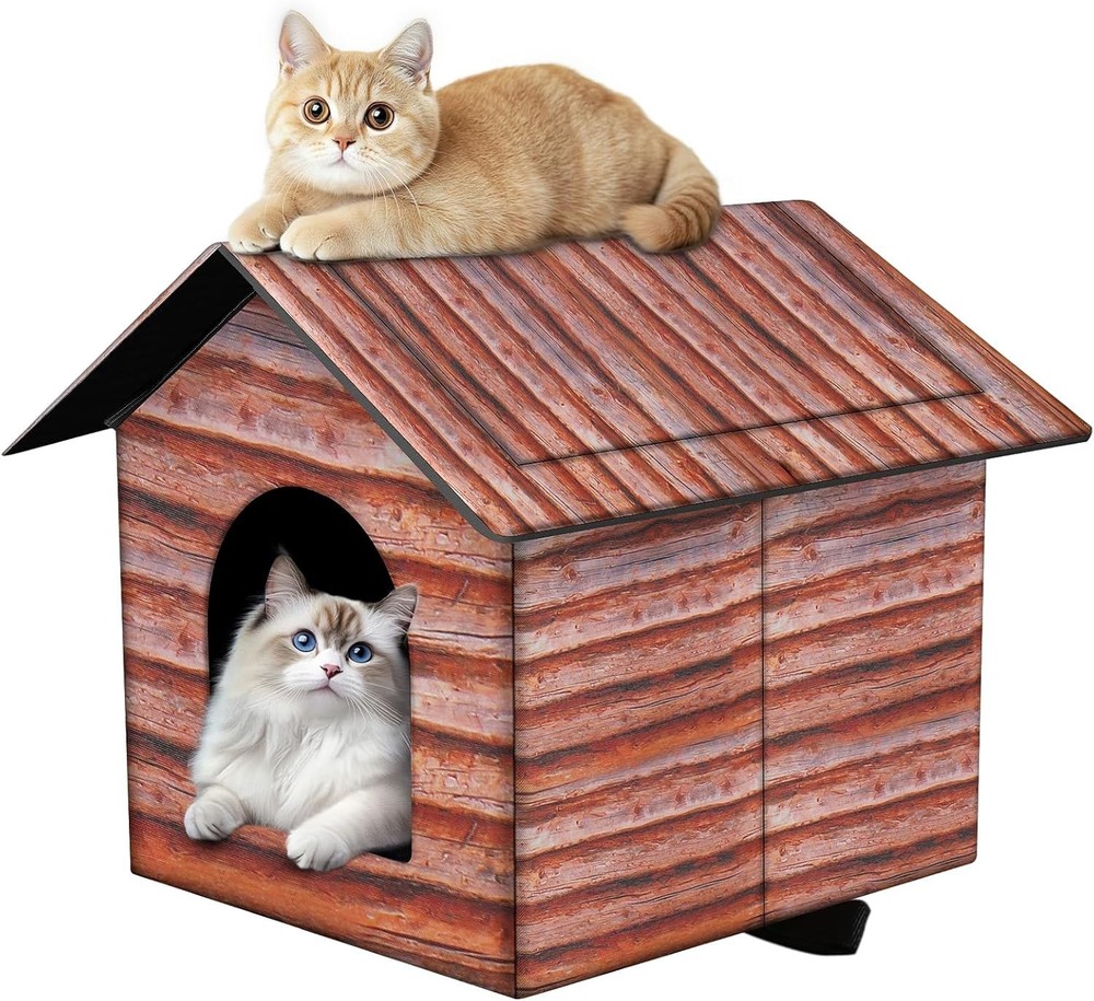 Cat House Cat House Outdoor & Indoor Use Waterproof Shelter Cats Dogs