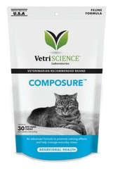 Vetri-Science Composure Feline Formula for Behavioral Health – 30ct