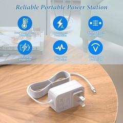 Power Cord for Automatic Self-Cleaning Cat Litter Box – Short Circuit Protection