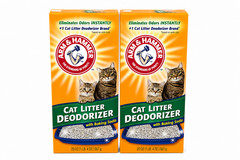 Arm & Hammer Cat Litter Deodorizer with Baking Soda 30oz 2 Pack Odor Control