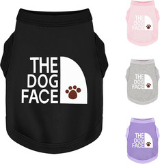 Personality Canine Attire: Soft, Lightweight Cotton Dog Clothes with ‘The Dog Fa