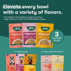Jinx Chicken Dog Wet Food, Meal or Mix in Toppers for 9 Ounce (Pack of 6)