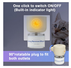 Cat Pheromones Calming Diffuser 2 in 1 Cat Calming Starter Kit Last 30 Days Calm