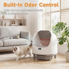 Automatic Self Cleaning Cat Litter Box APP Control Open-Top Automatic Litter Box
