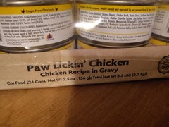 Weruva Classic Cat Food Paw Lickin’ Chicken with Breast in Gravy Case Of 24 4/27