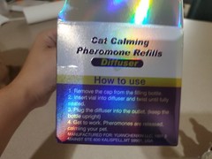 4Pk Cat Calming Pheromones Diffuser Refills Each Refill Last 30 Days & 700 SQ FT