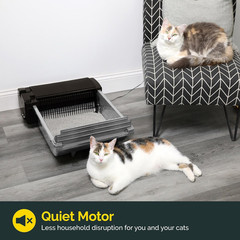 Pet Zone Semi – Self Cleaning Semi Automatic Cat Litter Box – Smart Scoop Cat Li