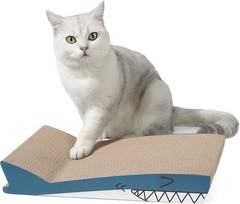 Durable Cat Scratcher Pad Corrugated Cardboard Heavy Duty Reversible for Indoor