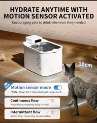 EVERSWEET MAX Cordless Cat Water Fountain with Motion Sensor, 101 Oz/3L Pet Foun