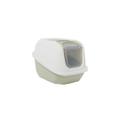 ExquisiCat Flip Top Hooded Cat Litter Box XL Covered Enclosed Cat Pan Door 23in