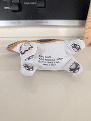 RARE Vintage 1992 Kitty Hoots KITTY REVENGE Dog Cat Toy Anne Lika Fat Cat Inc