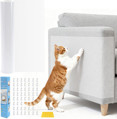 Anti Cat Scratch Furniture Protector – 118inx12in Clear Couch Guards for Cats