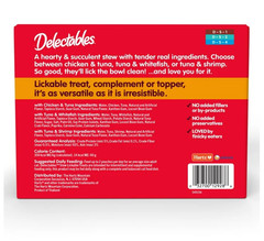 Hartz Delectables Stew Lickable Wet Cat Treats Variety Pack, 30 Count