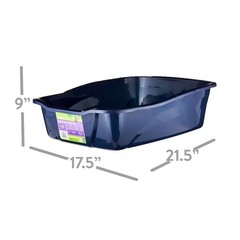 Large Open Cat Litter Box