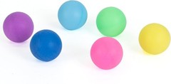 Active Play Cat Balls 1.5 Inch Colorful Lightweight Replacement 6 Pack