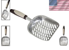 Ergonomic Cat Litter Scoop – Large Non-Stick with Deep Shovel Design