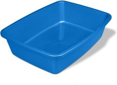 Pureness Medium Cat Pan – Ergonomic Design, Odor Resistant in Assorted Colors