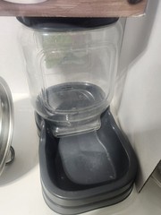tomxcute Stainless Steel Pet Water Fountain 3.2L 108 oz SUS304 w/ Pump Filters