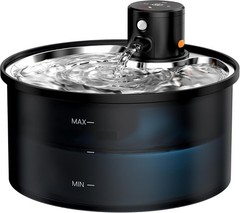 Battery Operated Cat Water Fountain – 45-Day Rechargeable Hygienic Pet Hydration