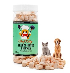 Chef Kitty Freeze Dried Chicken Cat and Dog Treats – 1.75 Ounce