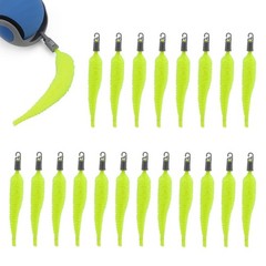 BOXOB 20pcs Cat Ball Replacement Tails, Automatic Moving Interactive yellow